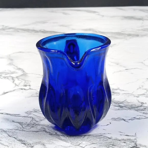 Degenhart Glass Mini Pitcher Trinket Paperweight Toothpick Vtg - Picture 4 of 7